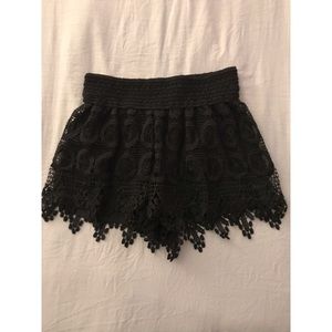 Stella Luce dressy lace pattern short.